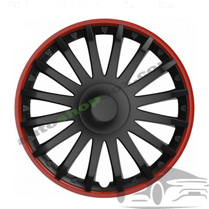 Комплект тасове за джанти 13" Versaco Crystal RO Black (4 бр.)