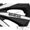 Тасове за джанти 15" Sparco MILANO - 4 броя (Черно и Сребристо)