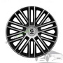 Тасове за джанти 14" Sparco BERGAMO - 4 броя (Сребристо и Черно)