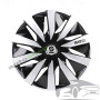 Тасове за джанти 15" Sparco LAZIO - 4 броя (Черно и Сребристо)