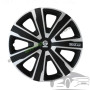 Тасове за джанти 14" Sparco PALERMO - 4 броя (Черно и Сребристо)