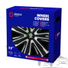 Тасове за джанти 14" Sparco PALERMO - 4 броя (Черно и Сребристо)