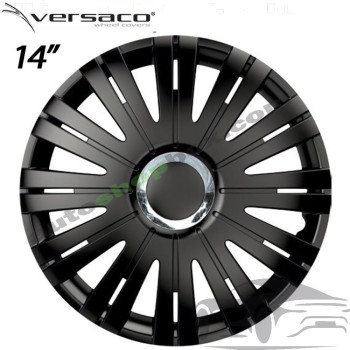 Комплект тасове за джанти 14" Versaco Active RC Черни (4 бр.)