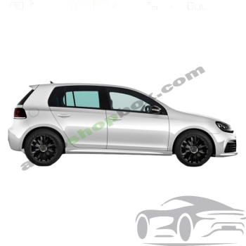 Комплект тасове за джанти 14" Versaco Royal RC Black (4 бр.)
