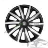Тасове за джанти 15" Sparco MILANO - 4 броя (Черно и Сребристо)